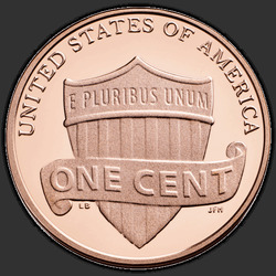 реверс 1¢ (penny) 2016 "लिंकन ¢ 1, 2016 / डी"
