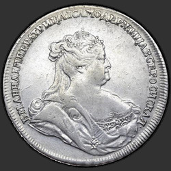 реверс 1 rublo 1738 "1 рубль 1738 года. "Орел...""