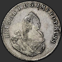 реверс 18 penni 1759 "18 грошей 1759 года."