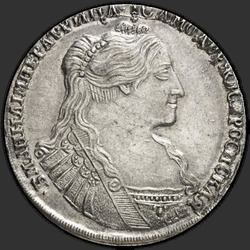 реверс Poltina 1734 ""TYPE 1735" Poltina 1734. With the pendant on her chest. Cross powers simple"