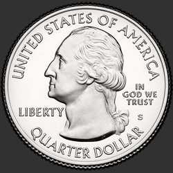 аверс 25¢ (quarter) 2017 "George Rogers Clark National Historical Park / S"