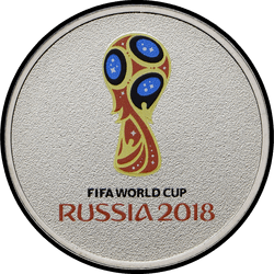 реверс 25 rubles 2016 "Чемпионата мира по футболу FIFA 2018 года (специсполнение)"