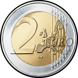 реверс 2€ 2005 "20th World Youth Day in Cologne"