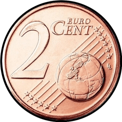 реверс 2 цента (€) 2019 ""
