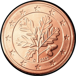 аверс 1 cent (€) 2002 ""