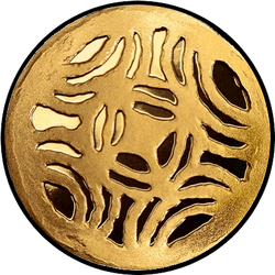 реверс 5€ 2016 "Golden Brooch"