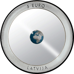 аверс 5€ 2016 "Earth"