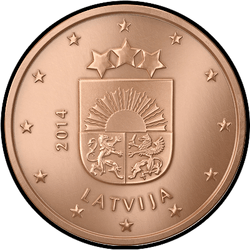 аверс 5 cents (€) 2019 ""