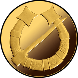 реверс 20€ 2017 "Gold brooch - Horseshoe"