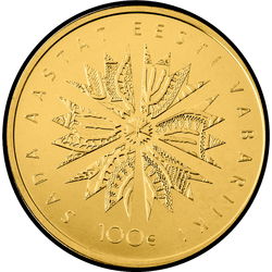 реверс 25€ 2018 "Igaunijas 100. gadadiena"