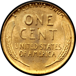 реверс 1¢ (penny) 1952 ""