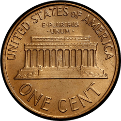 реверс 1¢ (penny) 1968 ""