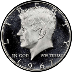 аверс 50¢ (халф) 1967 ""