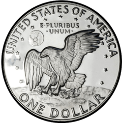 реверс 1$ (buck) 1977 "USA - 1 Dollar / 1977 - P"