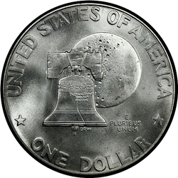 реверс 1$ (buck) 1976 "USA - 1 Dollar / 1976 - { "_": "P T2"}"