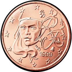 аверс 5 cents (€) 2018 ""