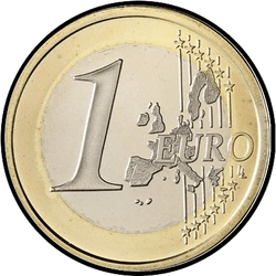 реверс 1€ 2015 ""