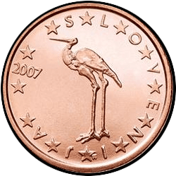 аверс 1 цент (€) 2019 ""