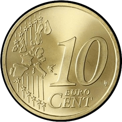 реверс 10 cents (€) 2000 ""