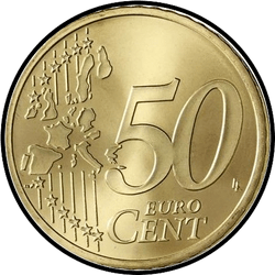 реверс 50 cents (€) 1999 ""