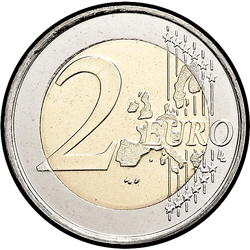 реверс 2€ 2008 ""