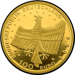 аверс 100 евро 2004 "Бамберг"