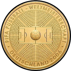 реверс 100 евро 2005 "Чемпионат мира по футболу 2006"