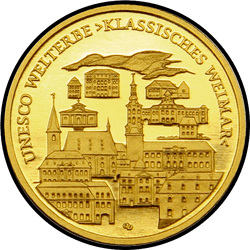 реверс 100 евро 2006 "Веймар"