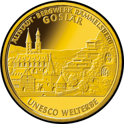 реверс 100 евро 2008 "Гослар"