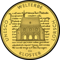 реверс 100€ 2014 "Lorsh Kloster"