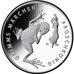реверс 20 euro 2018 "Frog king"
