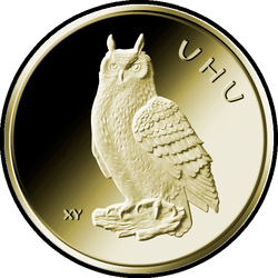 реверс 20€ 2018 "Eule"
