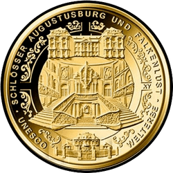 реверс 100€ 2018 "Augustusburg Palace and Falkenlust hunting lodge in Bruhl"