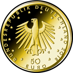 аверс 50€ 2018 "Kontrabass"