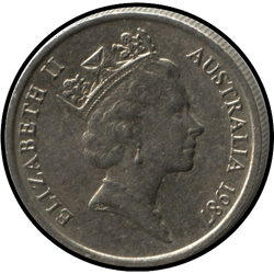 реверс 5 cents 1993 ""