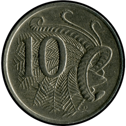 аверс 10 cents 1982 ""