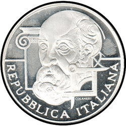 реверс 10€ 2008 "500 aniversario de Andrea Palladio"