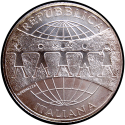 реверс 10€ 2006 "60周年記念 - ユニセフ"