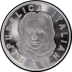 реверс 5€ 2008 "100th Anniversary - Birth of Anna Magnani"