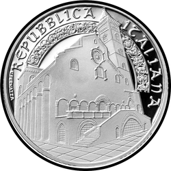 реверс 10€ 2018 "Trani Cathedral - Apulia"