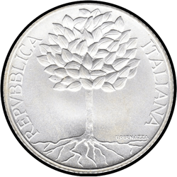 реверс 5€ 2003 "種の木"