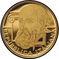реверс 20€. 2008 "500. birthday of Andrea Palladio"