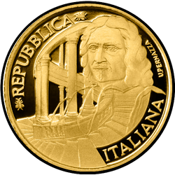 реверс 20€. 2017 "350th Anniversary Of The Purchase Of Francesco Borromini"
