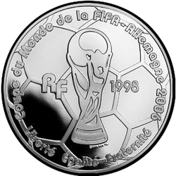 аверс 1½€ 2005 "2006 Fußballweltmeisterschaft Deutschland"