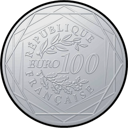 реверс 10 евро 2016 "Петух"