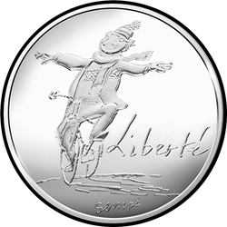 аверс 10€ 2014 "Liberty / Inverno /"