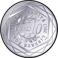 реверс 10 евро 2012 "Французские регионы - Прованс-Альпы-Лазурный берег"