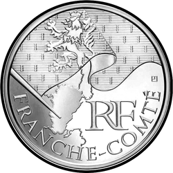 аверс 10€ 2010 "Französische Regionen - Franche-Comté"