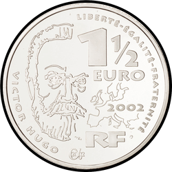реверс 1½€ 2002 "Gavroche"