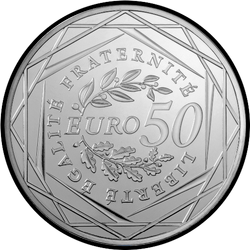 реверс 50 евро 2010 "сеятель"